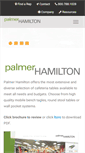 Mobile Screenshot of palmerhamilton.com